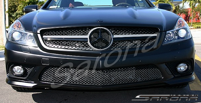 Custom Mercedes SL  Convertible Front Bumper (2009 - 2012) - $590.00 (Part #MB-055-FB)